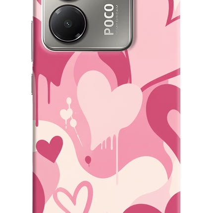 Hearty case Poco M7 Pro 5G Hard Case Back Cover by Casekaro