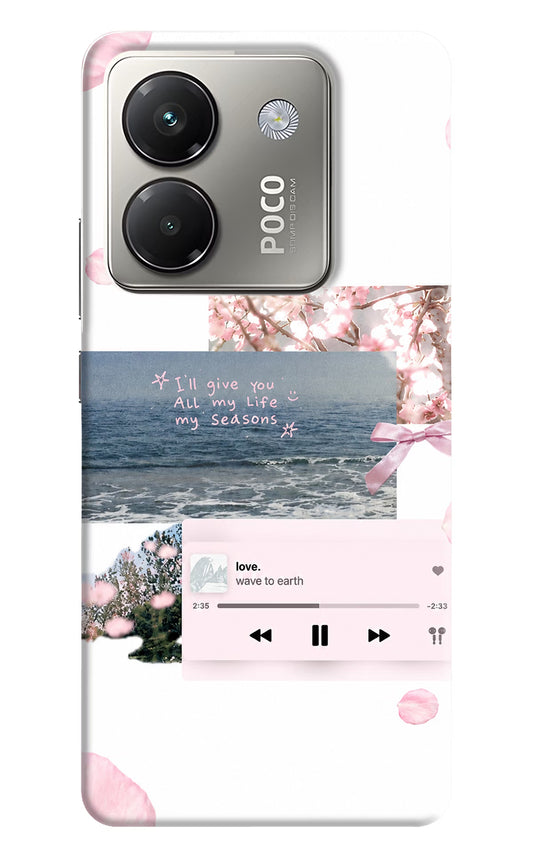 Wave to earth Poco M7 Pro 5G Back Cover
