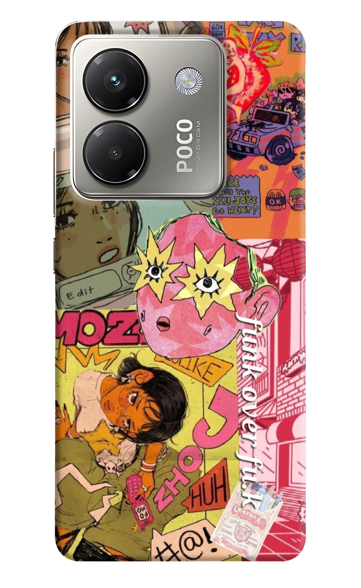 Funkover Poco M7 Pro 5G Back Cover