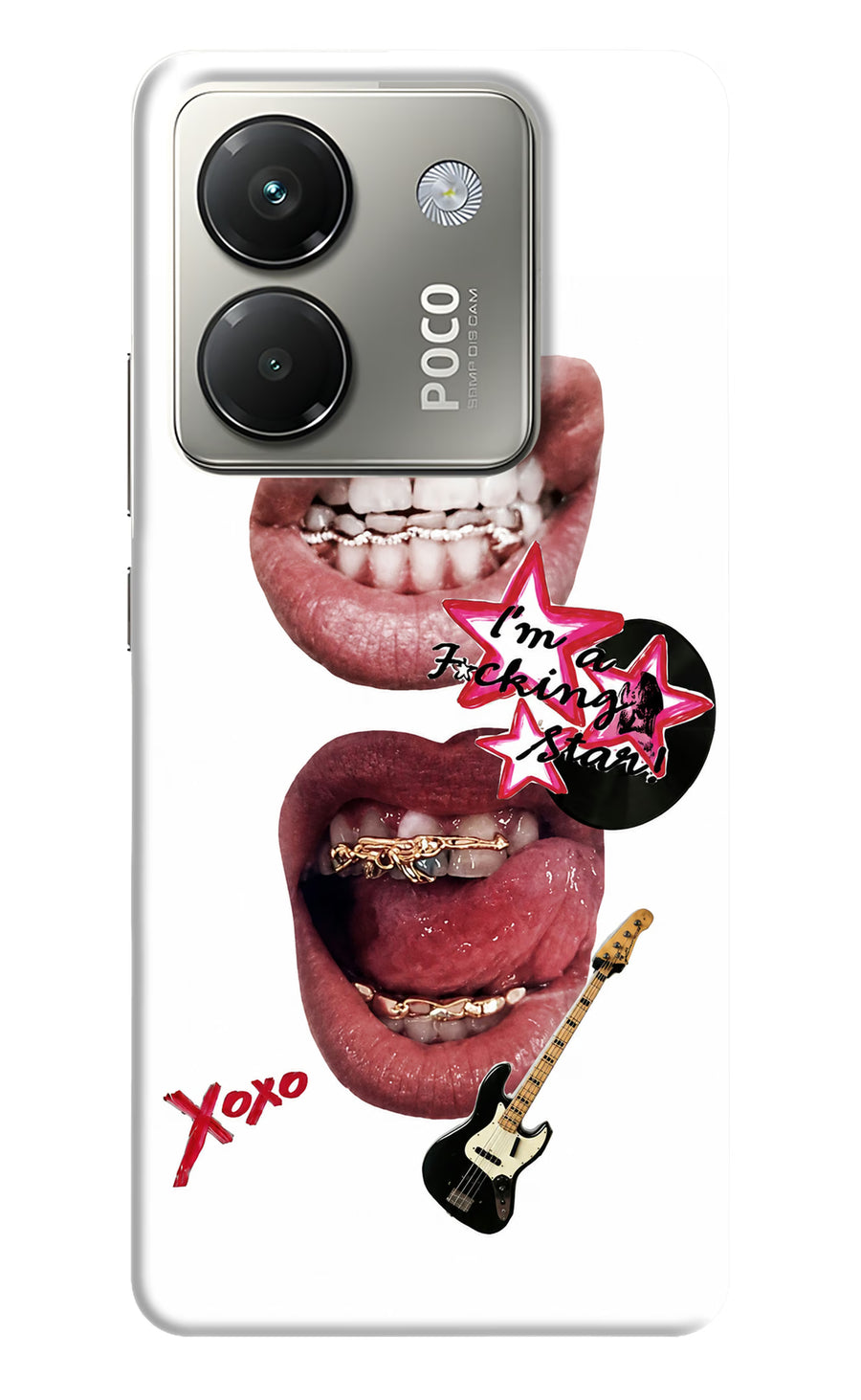 Rockstar Poco M7 Pro 5G Back Cover, Hard case
