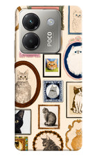 Mirror Cats Poco M7 Pro 5G Hard Case Back Cover by Casekaro
