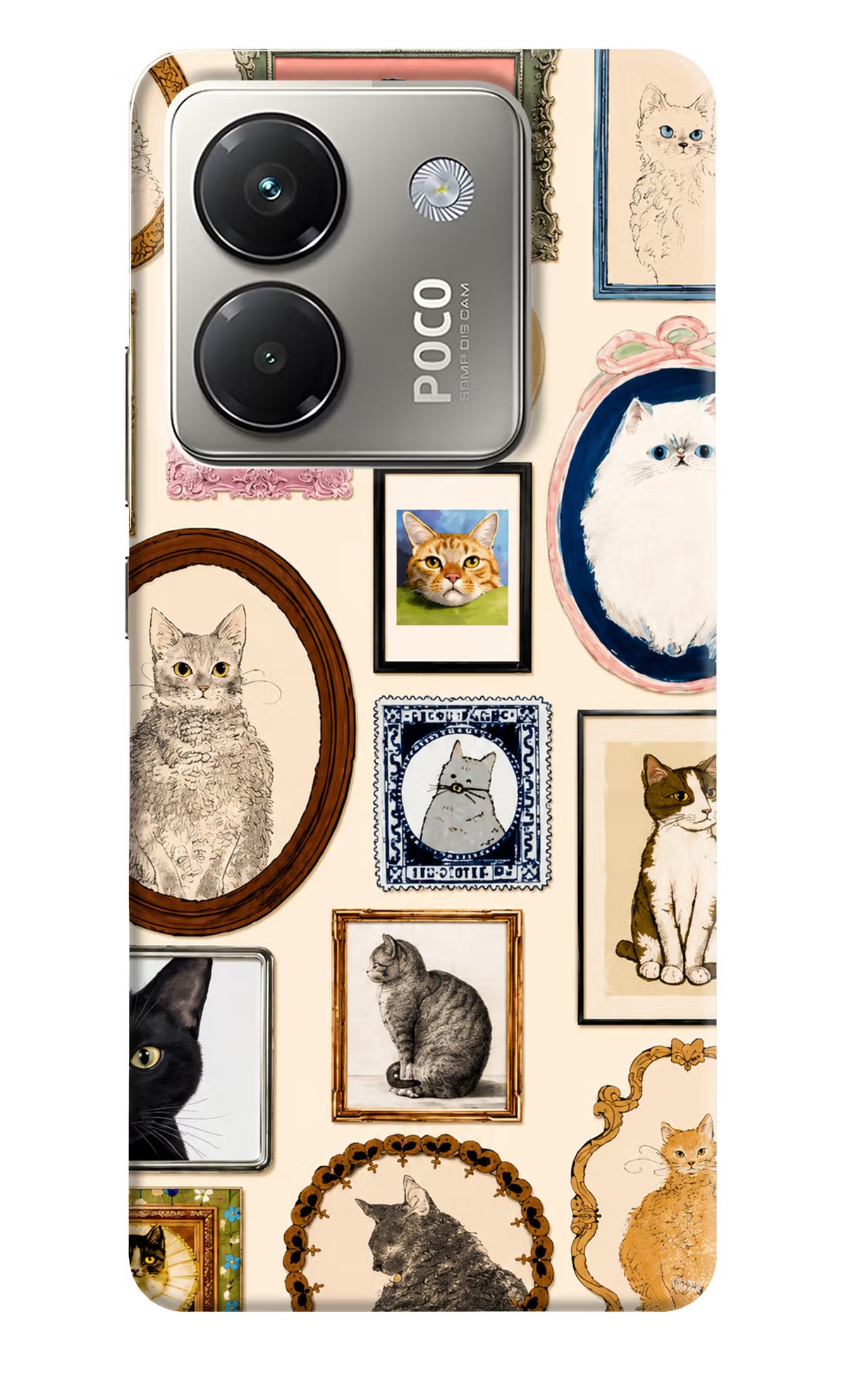 Mirror Cats Poco M7 Pro 5G Back Cover