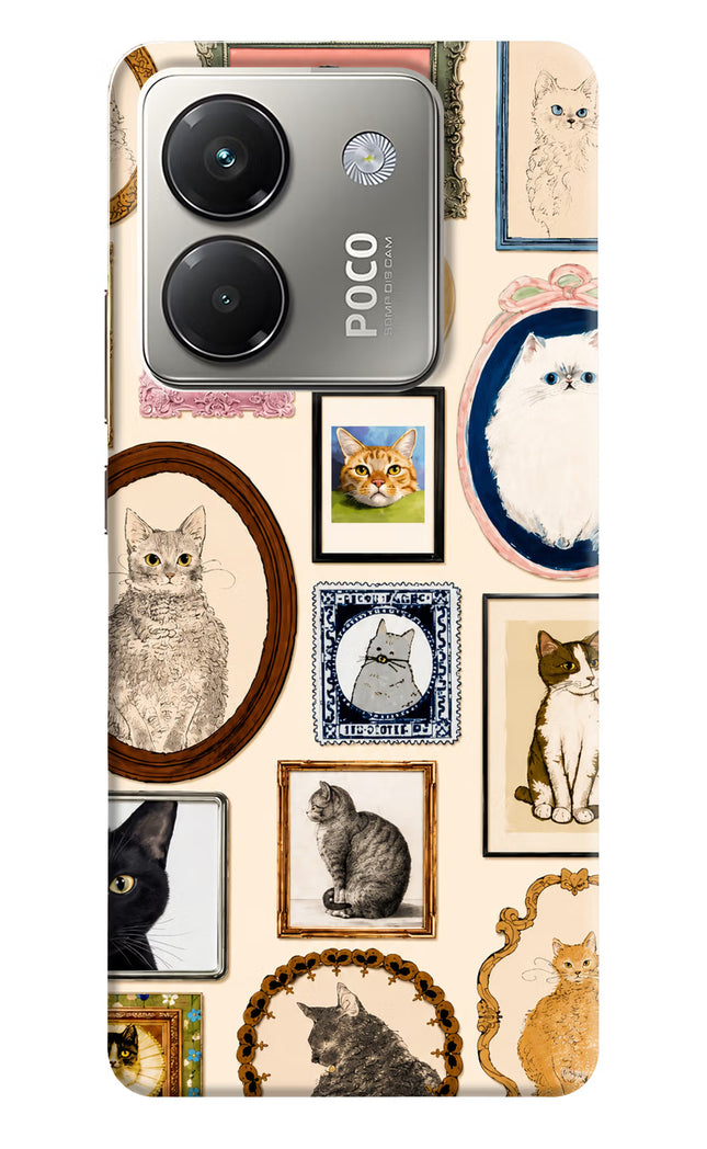 Mirror Cats Poco M7 Pro 5G Hard Case Back Cover by Casekaro
