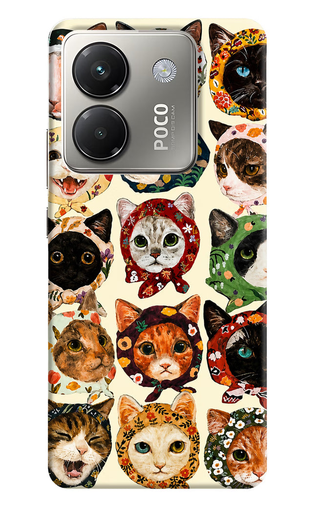 Cool Cat Poco M7 Pro 5G Hard Case Back Cover by Casekaro