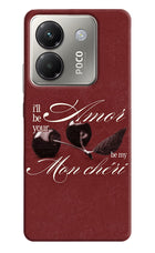 Velvet Cherry Poco M7 Pro 5G Hard Case Back Cover by Casekaro