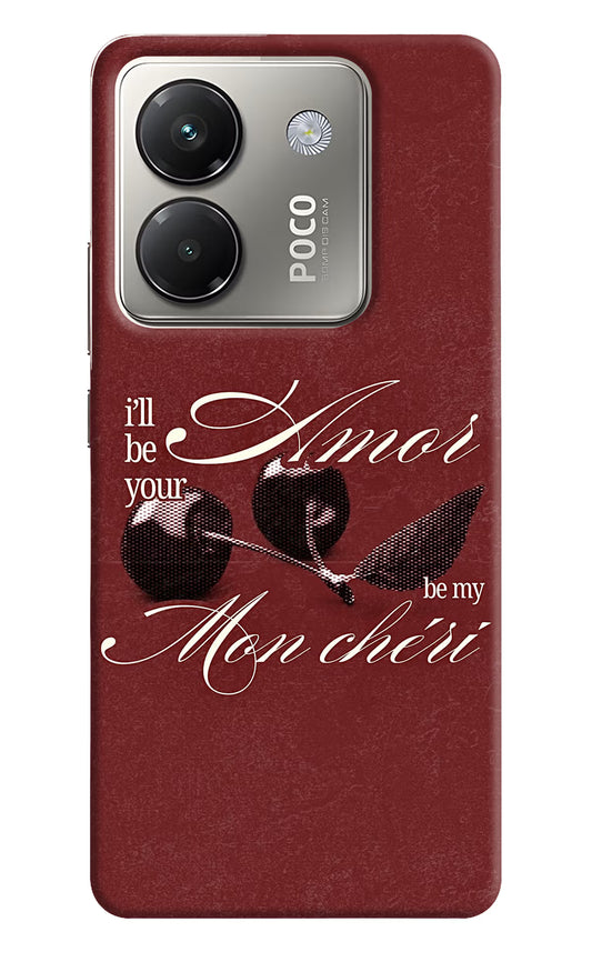 Velvet Cherry Poco M7 Pro 5G Back Cover