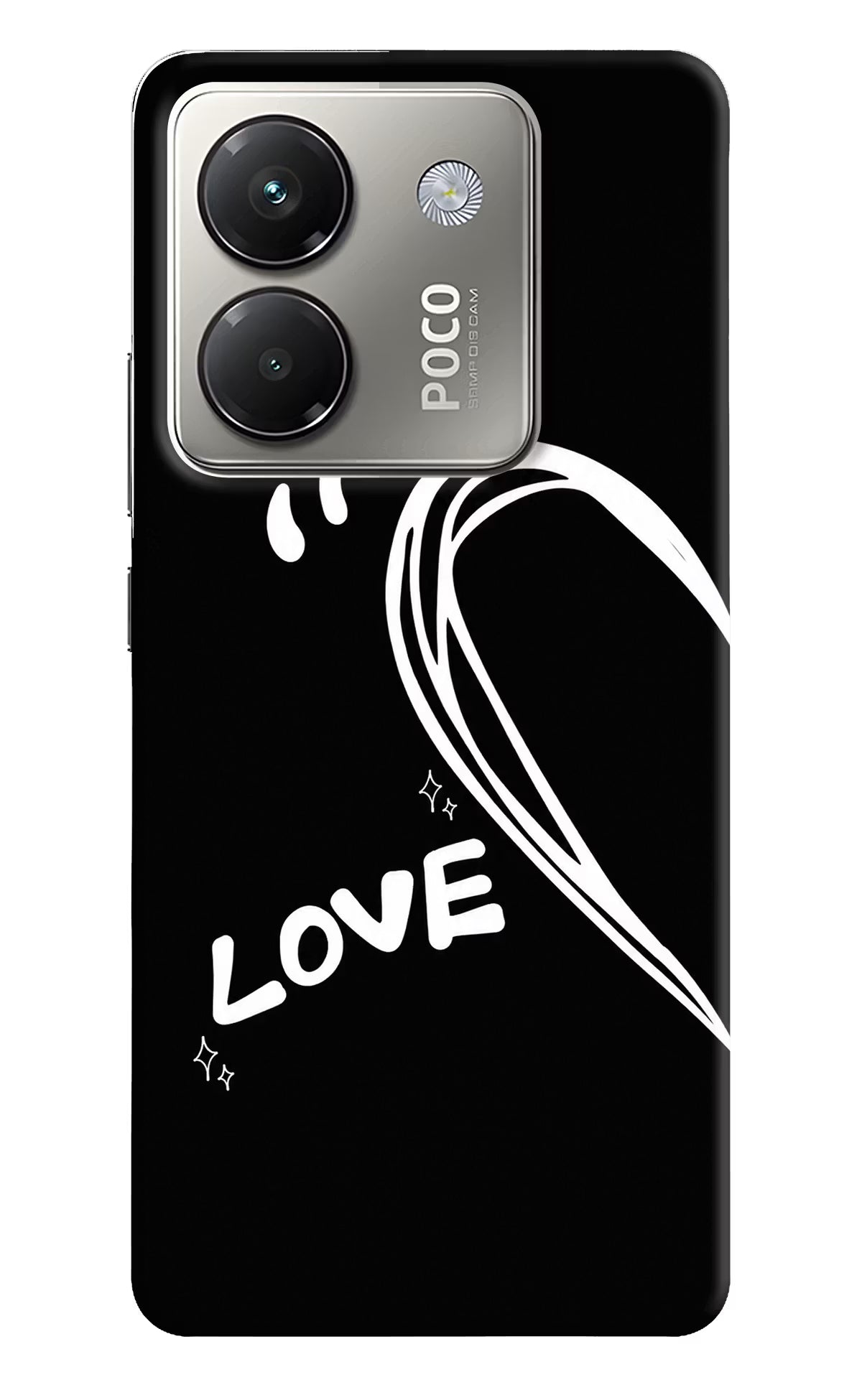 Love Line Poco M7 Pro 5G Back Cover