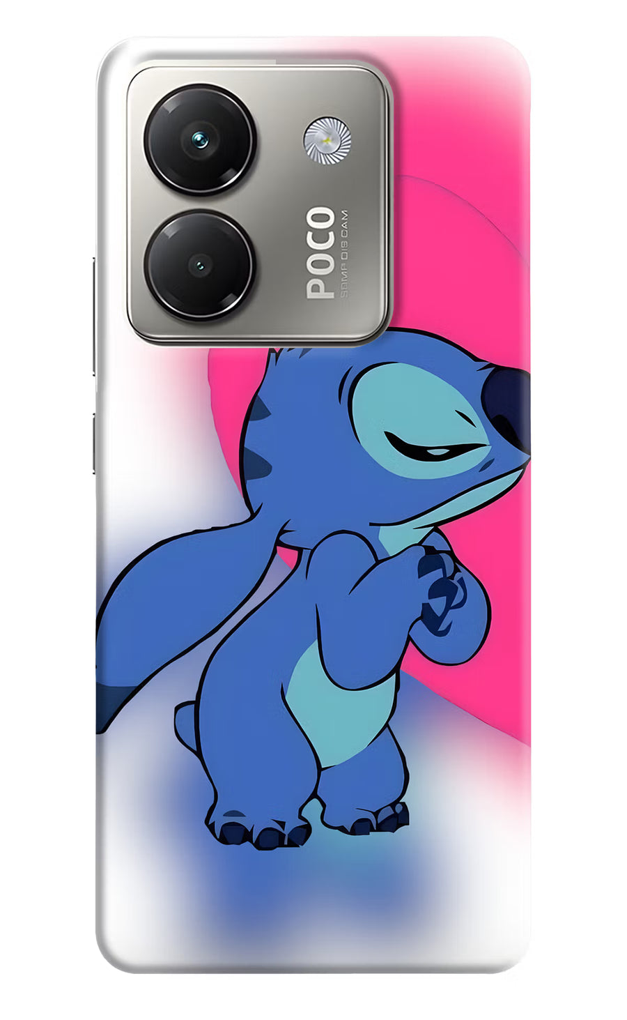 Stitch Hug Poco M7 Pro 5G Back Cover, Hard case