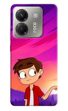 Marco Sunset Poco M7 Pro 5G Hard Case Back Cover by Casekaro