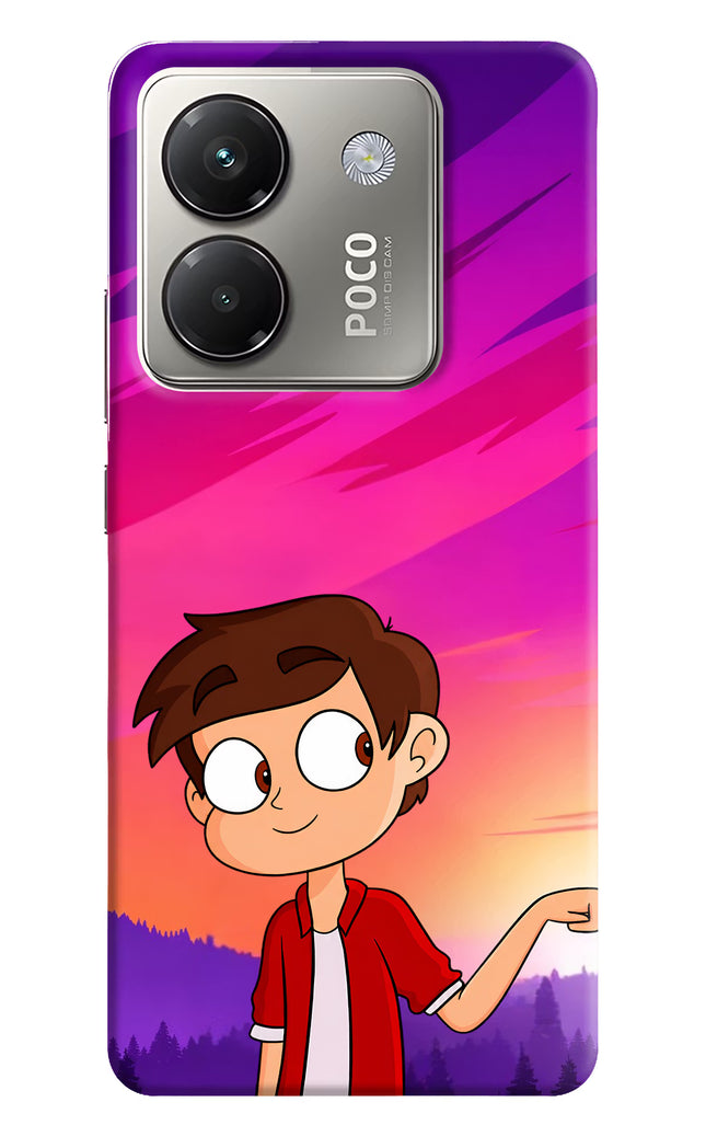 Marco Sunset Poco M7 Pro 5G Hard Case Back Cover by Casekaro