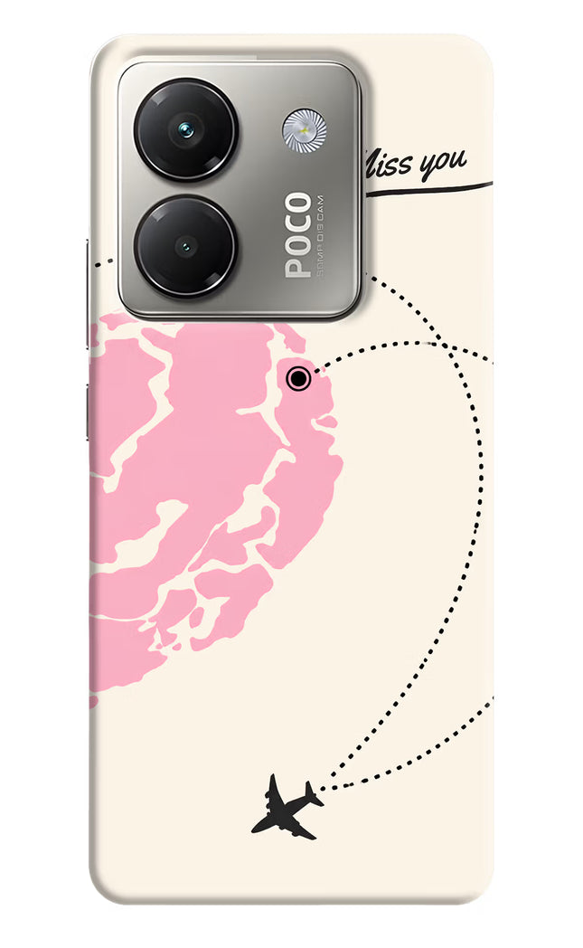 Miss Orbit Poco M7 Pro 5G Hard Case Back Cover by Casekaro