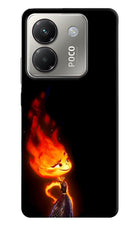 Ember Flame Poco M7 Pro 5G Hard Case Back Cover by Casekaro