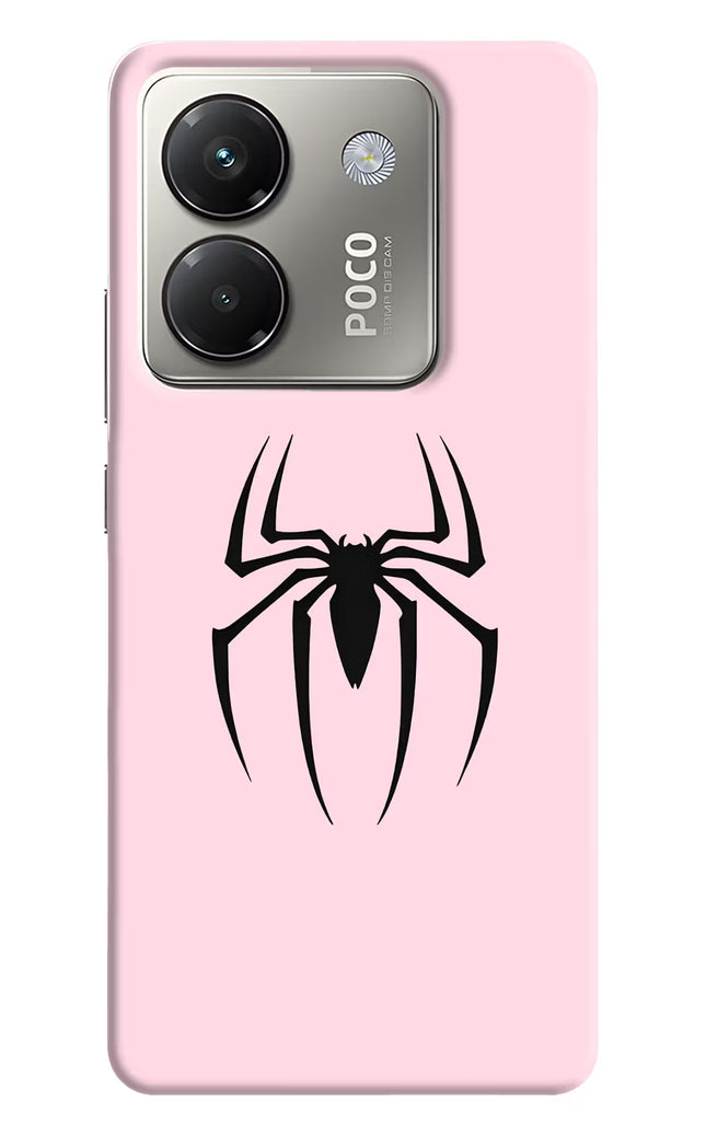 Peter Symbol Poco M7 Pro 5G Hard Case Back Cover by Casekaro