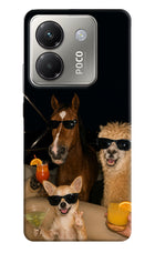 Party Squad Poco M7 Pro 5G Hard Case Back Cover by Casekaro