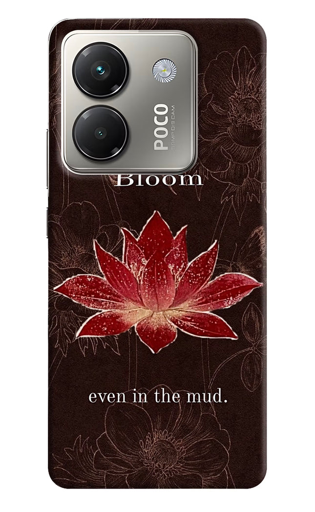 Bloom Poco M7 Pro 5G Hard Case Back Cover by Casekaro