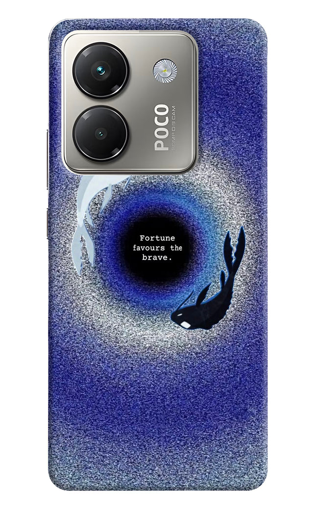 Dark Koi Poco M7 Pro 5G Hard Case Back Cover by Casekaro