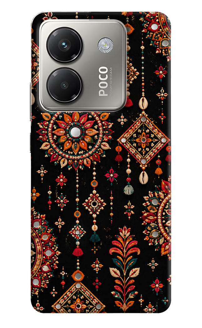 Boho Noir Poco M7 Pro 5G Hard Case Back Cover by Casekaro