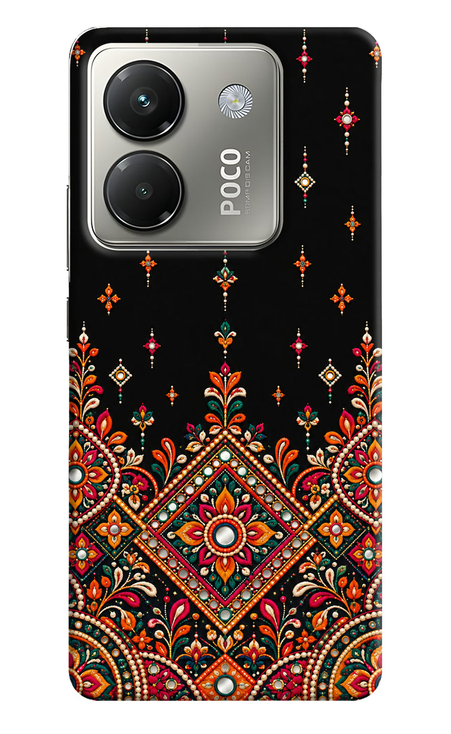 Noir Mehfil Poco M7 Pro 5G Back Cover, Hard case