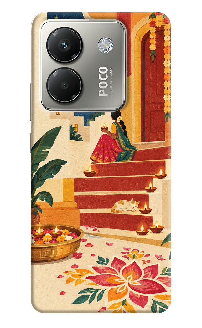 Diwali Rangoli Poco M7 Pro 5G Back Cover