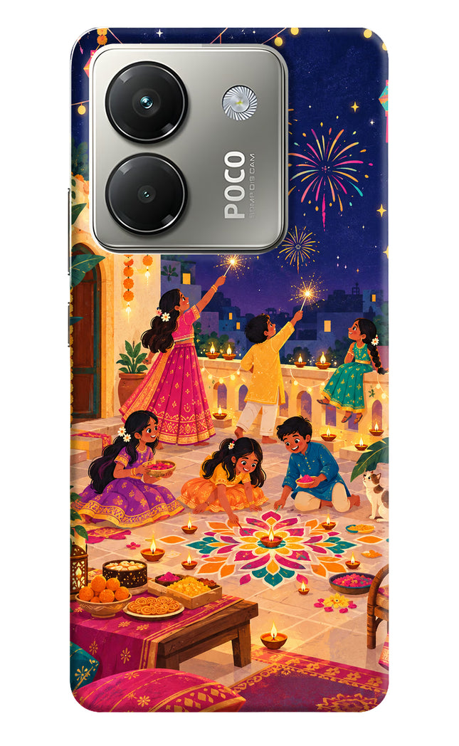 Diwali Night Poco M7 Pro 5G Back Cover