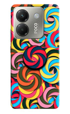 Spiral Pattern Poco M7 Pro 5G Pop Case by Casekaro