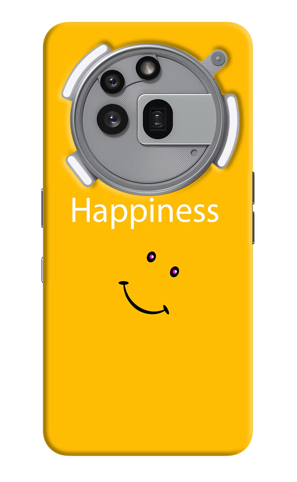 Happiness With Smiley Nothing Phone 3a Pro Hard Case Back Cover by Casekaro