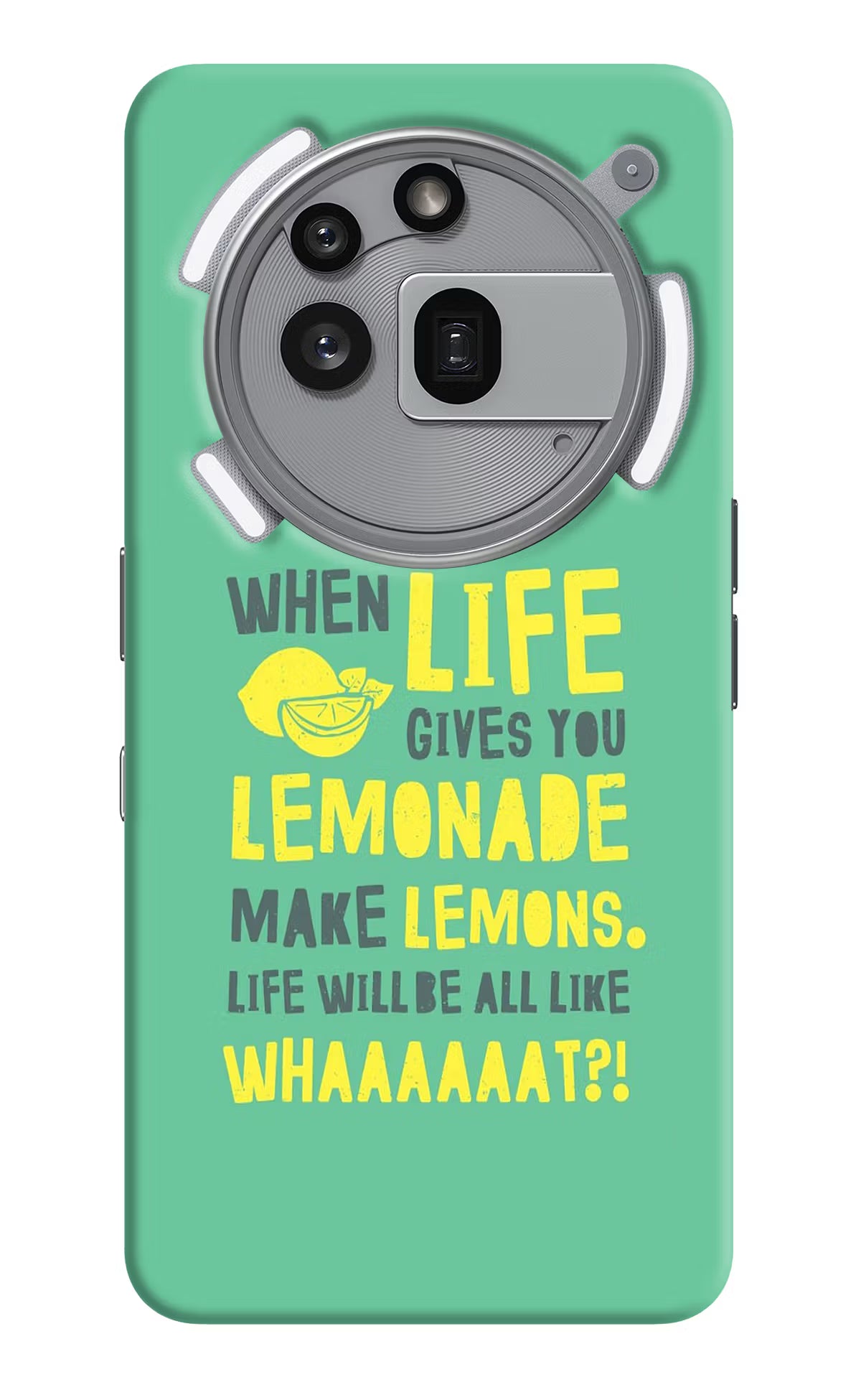 Quote Nothing Phone 3a Pro Hard Case Back Cover by Casekaro