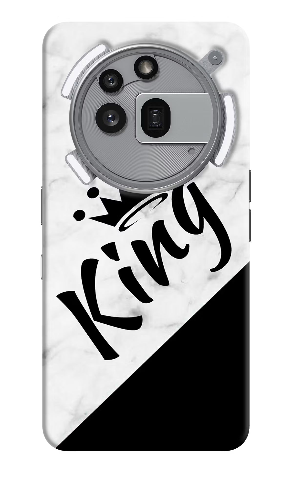 King Nothing Phone 3a Pro Hard Case Back Cover by Casekaro