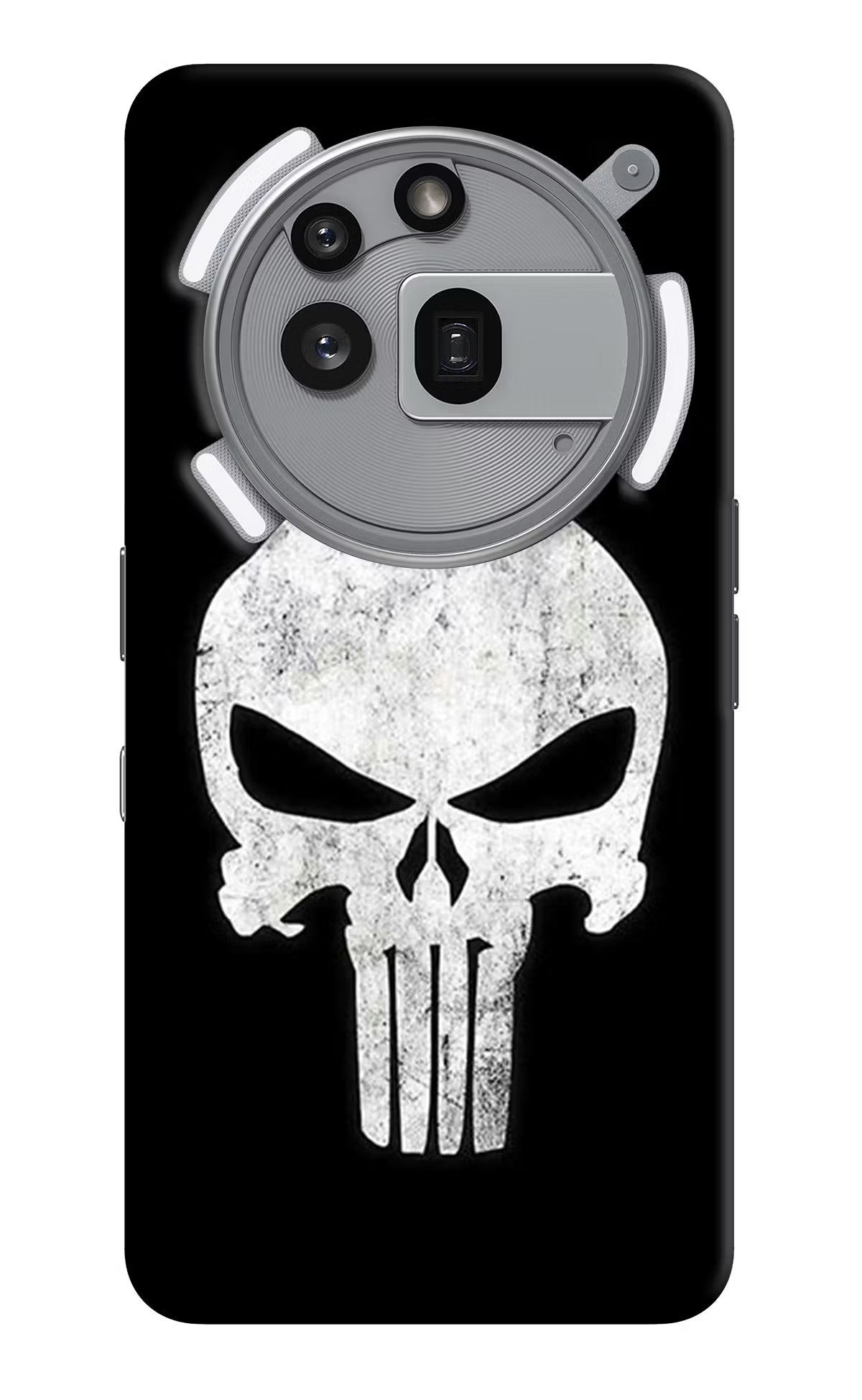 Punisher Skull Nothing Phone 3a Pro Hard Case Back Cover by Casekaro