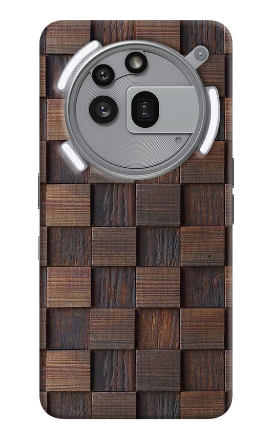 Wooden Cube Design Nothing Phone 3a Pro Hard Case Back Cover by Casekaro