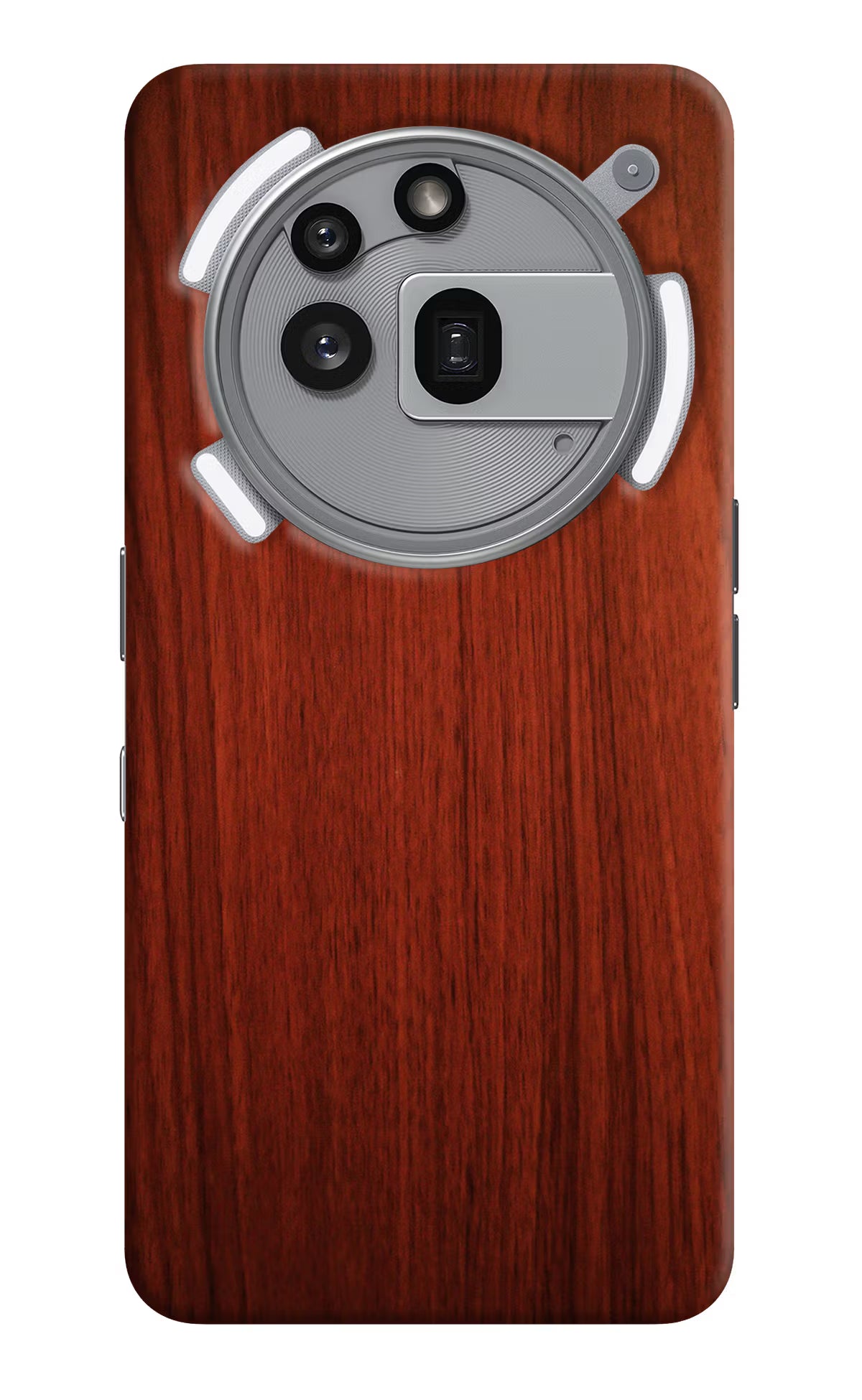 Wooden Plain Pattern Nothing Phone 3a Pro Hard Case Back Cover by Casekaro