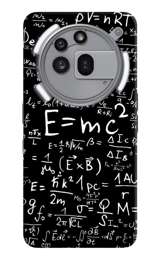Physics Formula Nothing Phone 3a Pro Hard Case Back Cover by Casekaro