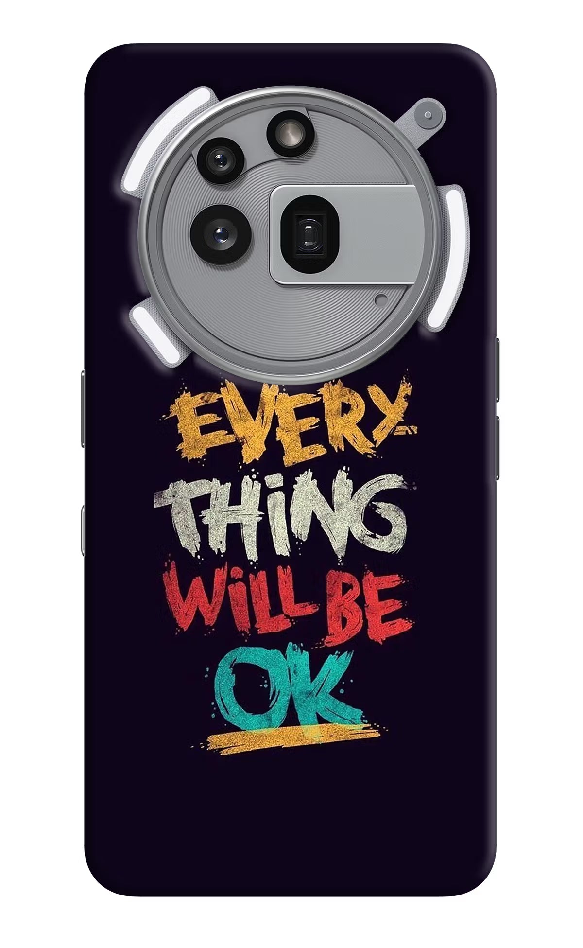 Everything Will Be Ok Nothing Phone 3a Pro Hard Case Back Cover by Casekaro