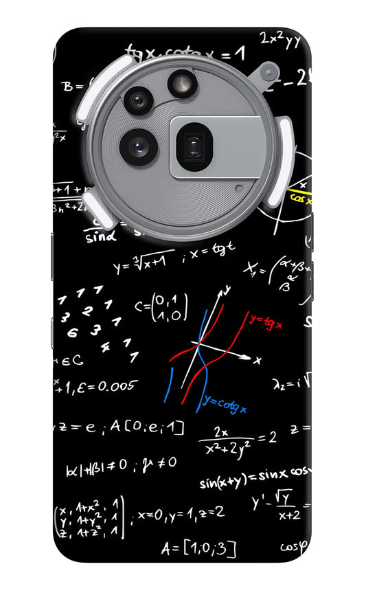 Mathematics Formula Nothing Phone 3a Pro Hard Case Back Cover by Casekaro