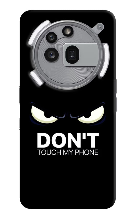Don'T Touch My Phone Nothing Phone 3a Pro Hard Case Back Cover by Casekaro