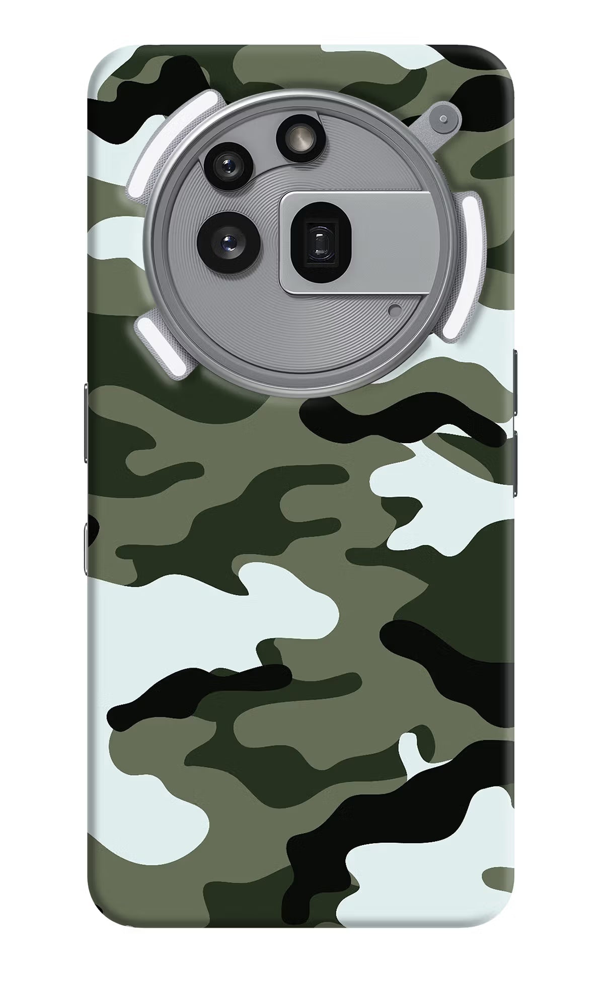 Camouflage Nothing Phone 3a Pro Hard Case Back Cover by Casekaro