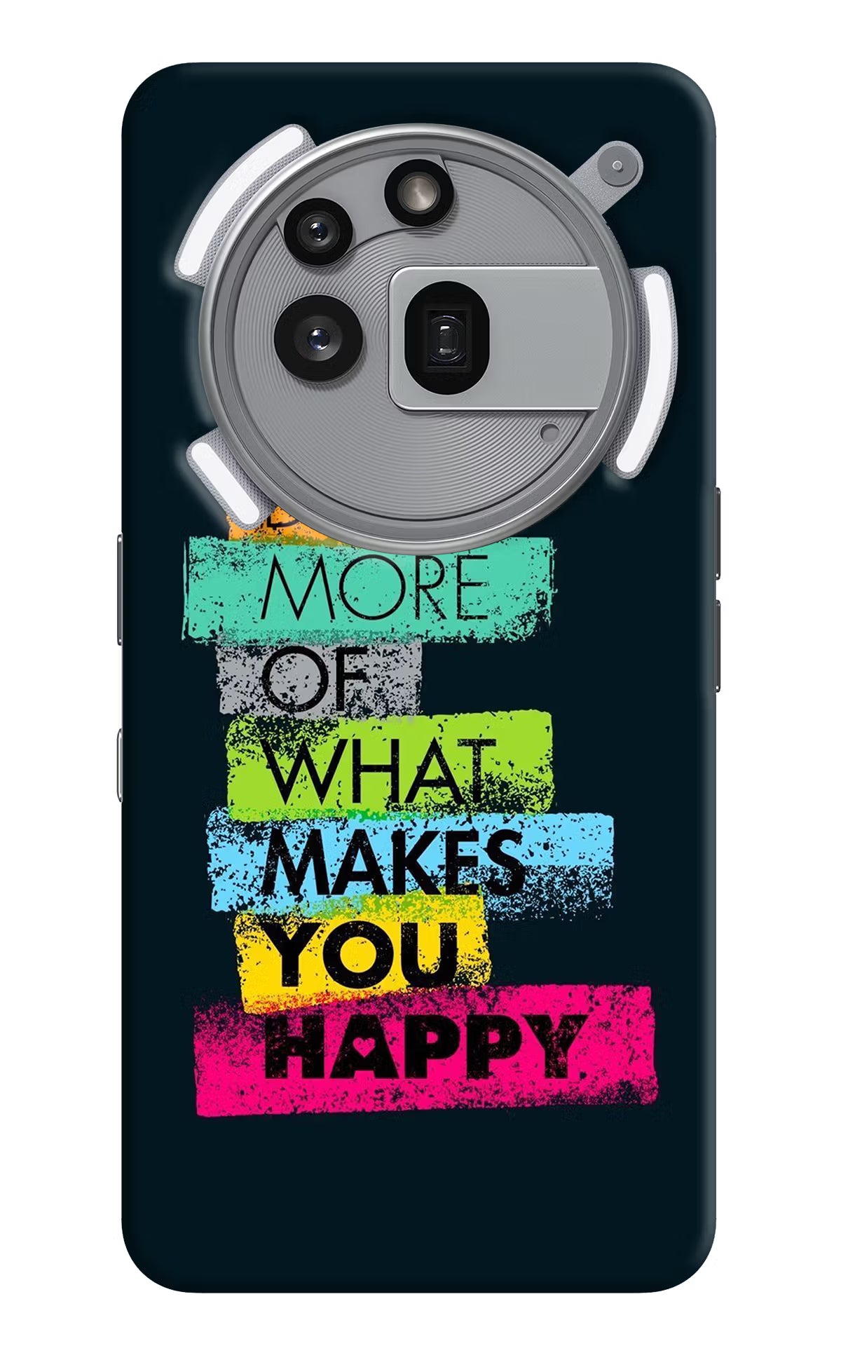 Do More Of What Makes You Happy Nothing Phone 3a Pro Hard Case Back Cover by Casekaro