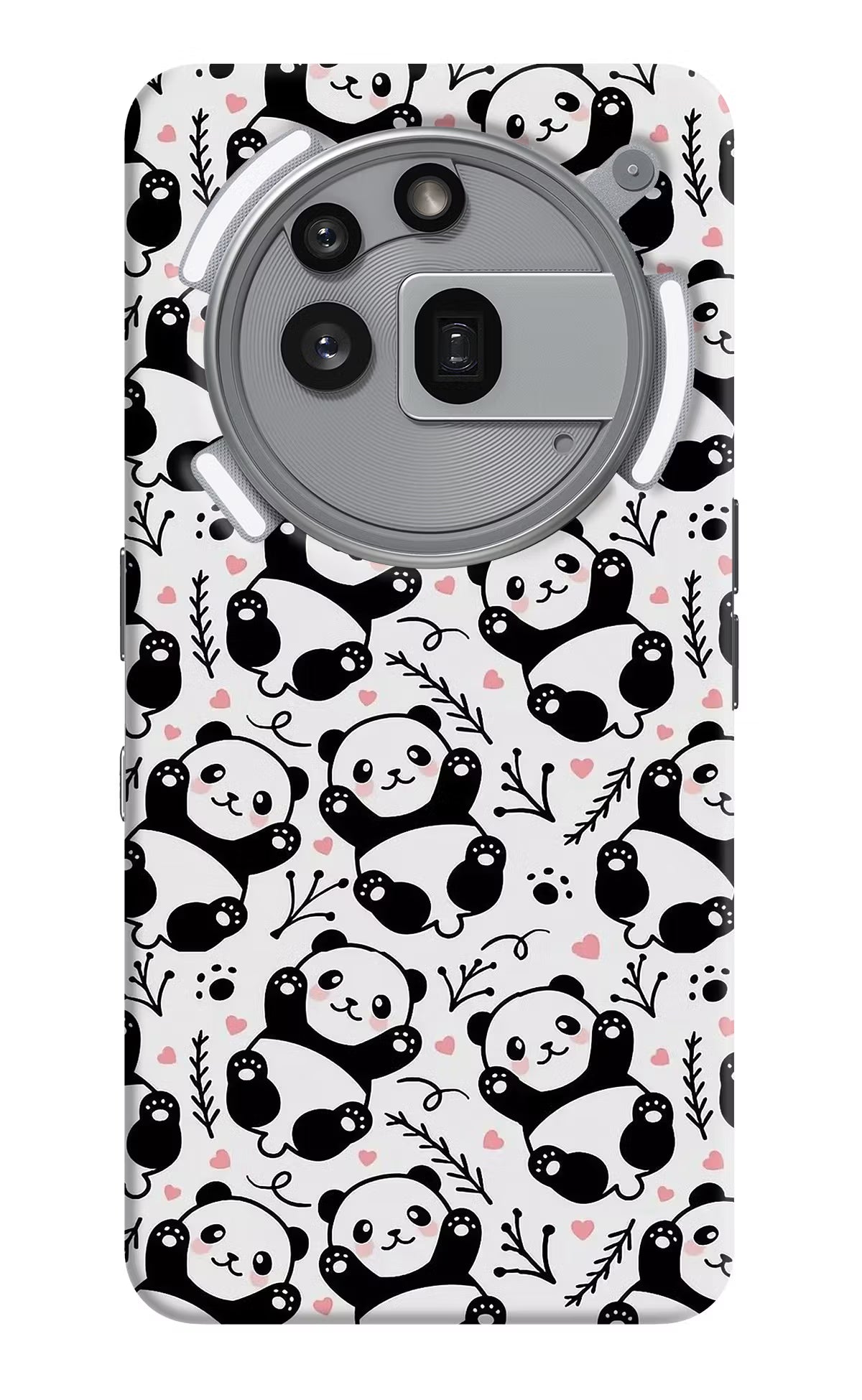 Cute Panda Nothing Phone 3a Pro Hard Case Back Cover by Casekaro