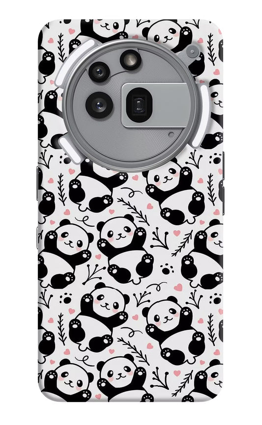 Cute Panda Nothing Phone 3a Pro Hard Case Back Cover by Casekaro