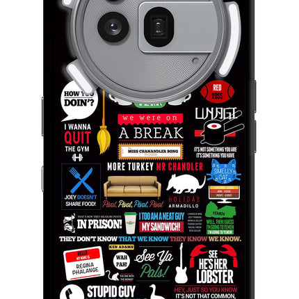 FRIENDS Nothing Phone 3a Pro Hard Case Back Cover by Casekaro