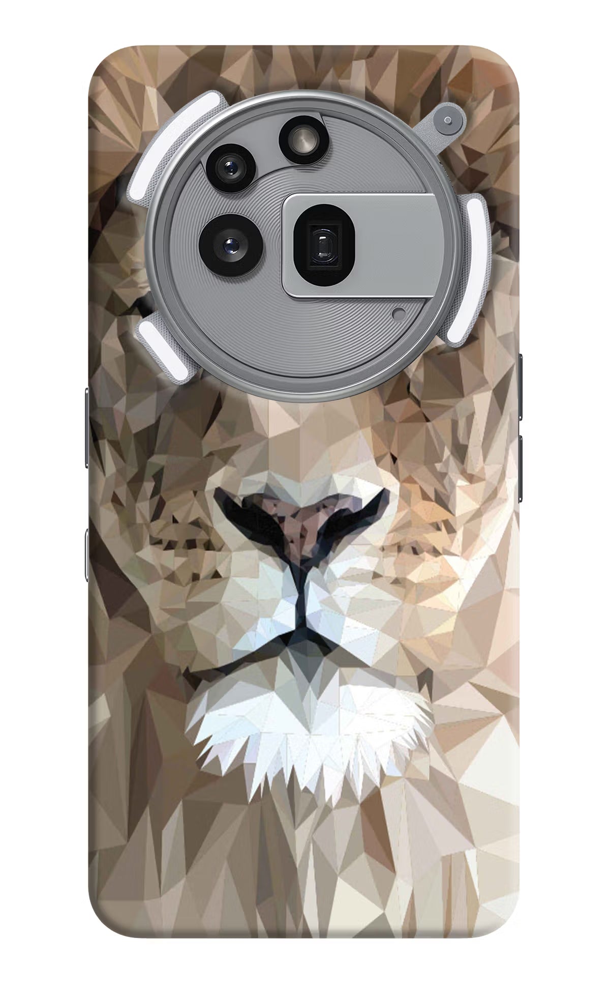 Lion Art Nothing Phone 3a Pro Hard Case Back Cover by Casekaro