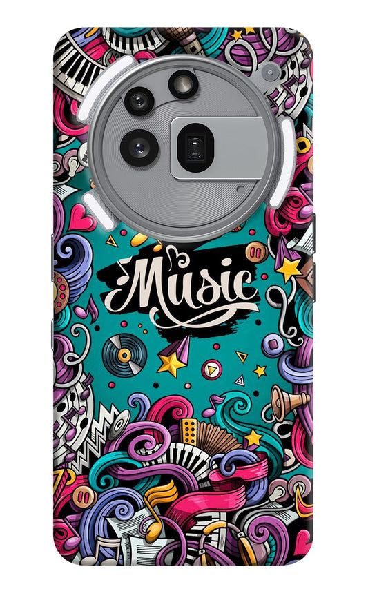 Music Graffiti Nothing Phone 3a Pro Hard Case Back Cover by Casekaro