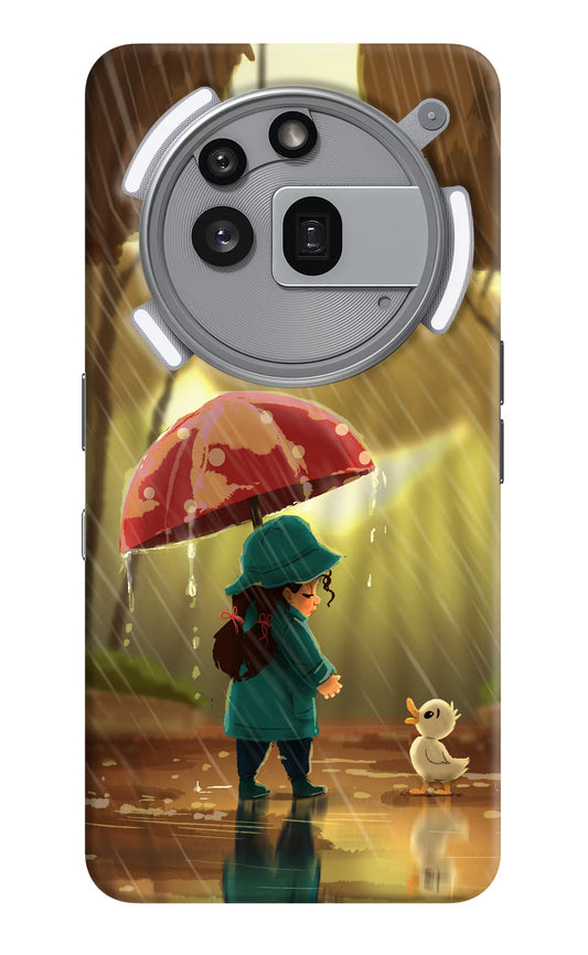 Rainy Day Nothing Phone 3a Pro Hard Case Back Cover by Casekaro