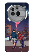 Chilling Couple Nothing Phone 3a Pro Hard Case Back Cover by Casekaro