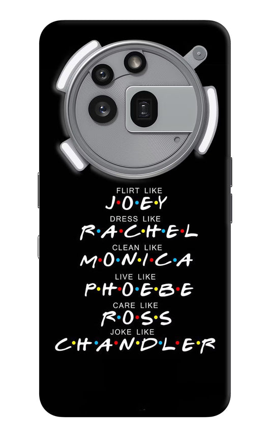 FRIENDS Character Nothing Phone 3a Pro Hard Case Back Cover by Casekaro