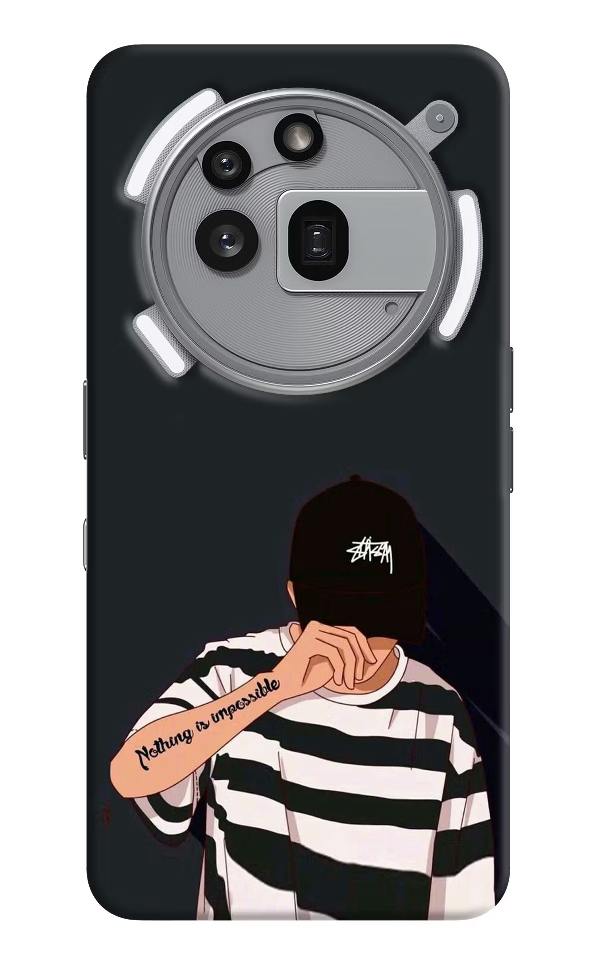 Aesthetic Boy Nothing Phone 3a Pro Hard Case Back Cover by Casekaro