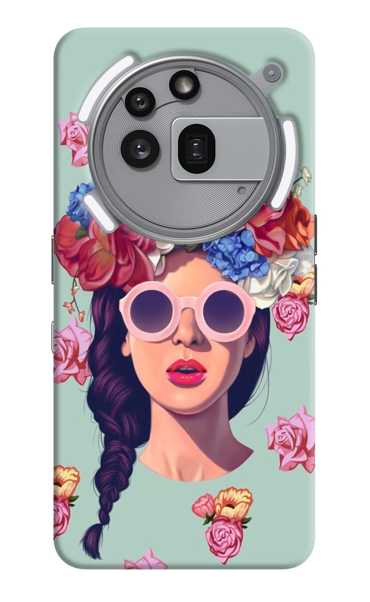 Pretty Girl Nothing Phone 3a Pro Hard Case Back Cover by Casekaro