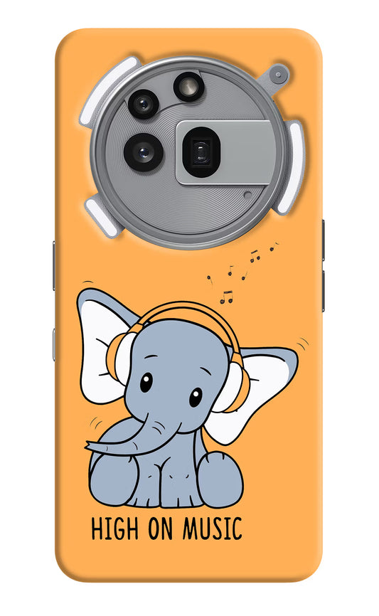 High On Music Nothing Phone 3a Pro Hard Case Back Cover by Casekaro