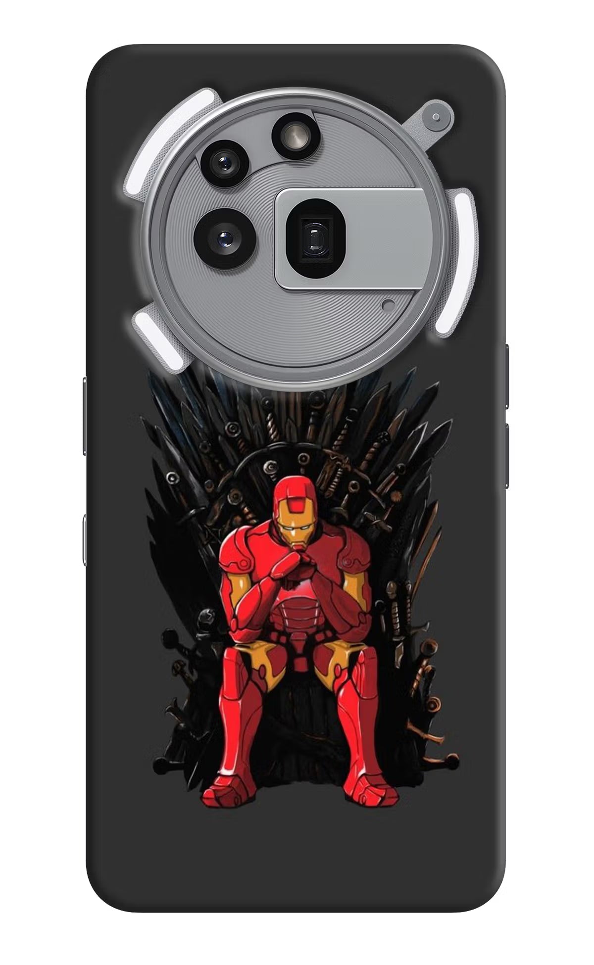 Ironman Throne Nothing Phone 3a Pro Hard Case Back Cover by Casekaro