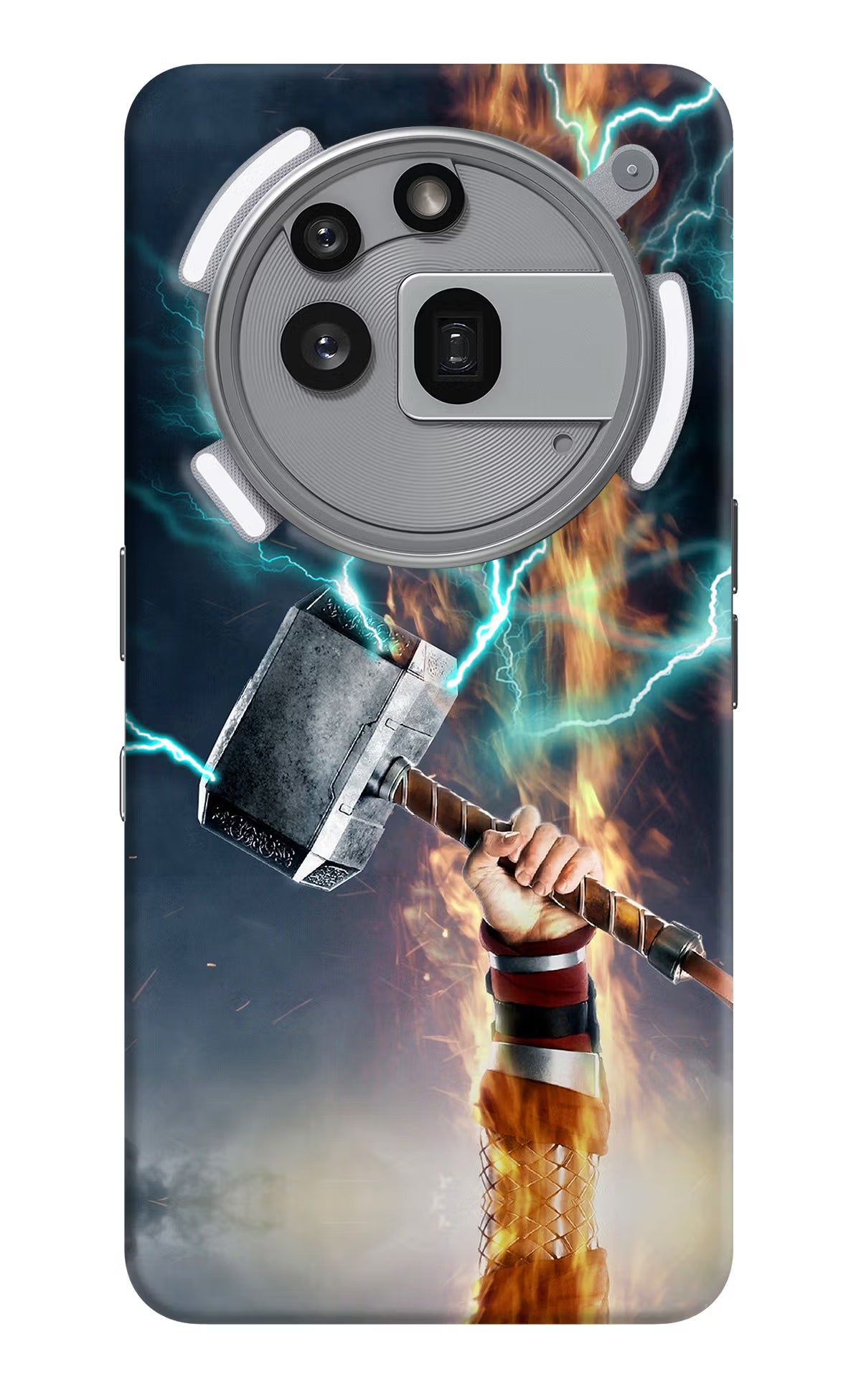 Thor Hammer Mjolnir Nothing Phone 3a Pro Hard Case Back Cover by Casekaro